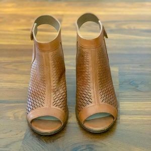 Vince Camuto Open Toe Booties